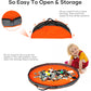 Bbpara - Toy Storage Basket Play Mat For Building Bricks & Blocks - Toy Storage Bags With Zipper - Easy Clean Up To Keep The Kid