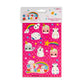 Glitter Galaxy Sticker Friends Sheet Wave 2-10 Large Sparkle Unicorn, Narwahl & Rainbow Stickers Variety Pack - Cute Animal Deco