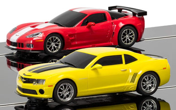 Scalextric American Racers 1:32 Slot Car Race Track C1364T Playset