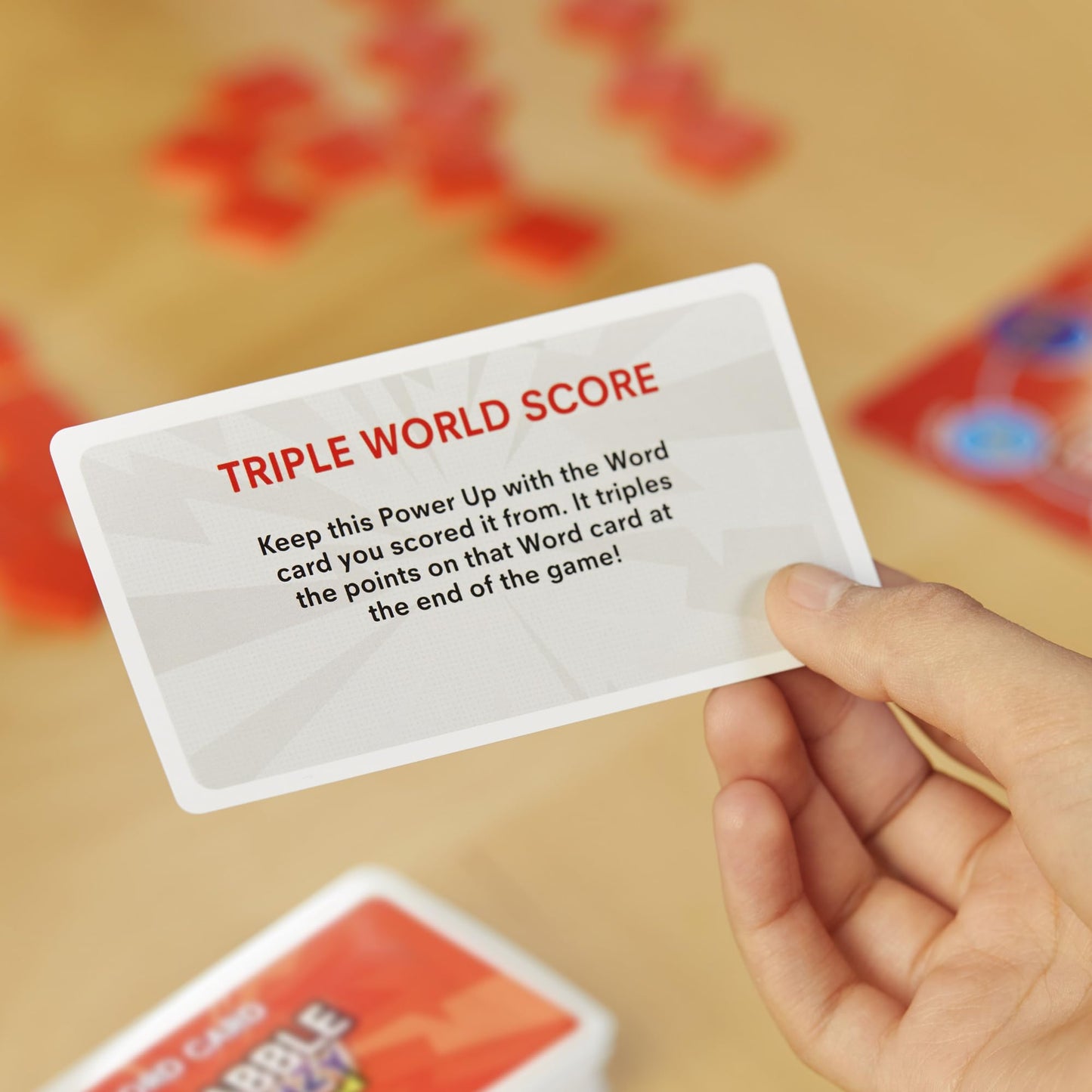 Scrabble Frenzy Tile and Card Game, Fast-Paced Scrabble Game for Family and Kids Ages 8 and Up, Easy to Learn Card Game for 2 to