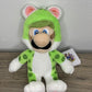 Little Buddy Super Mario Neko Cat Luigi Plush, 10'''''', Multi-Colored