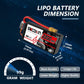 Socokin 2S Lipo Battery 7.4V 2200mAh 50C with XT60 Connector - Soft Case (2 Pack) for RC Cars, Trucks, Drones,
