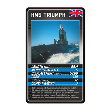 Battleships Top Trumps Card Game Medium