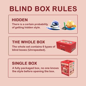 Beemai Lucky Wooden Fish Series 1Pc Blind Box Random Design Cute Figures Collectible Toys Birthday Gifts