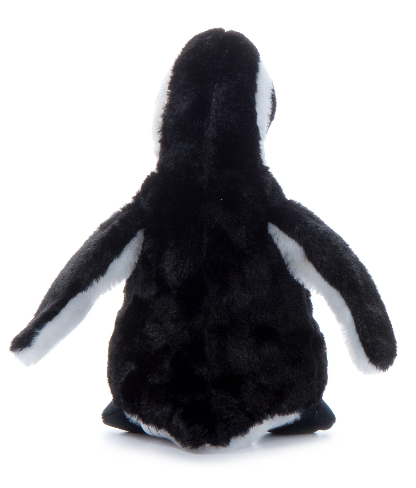 The Petting Zoo African Blackfoot Penguin Plush Toy, 9 Inch White Stuffed Animal for Kids, Model 319009