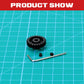 RCAWD 24T Pinion Gear & Wrench for ARRMA 8S BLX & Bash Roller 1/5 Kraton Outcast, 6S 4X4 BLX 1/7 Felony Fireteam Infraction, 6S