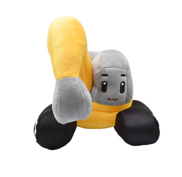 Yonlit Soft Excavator Stuffed Construction Toy Super Cute Plush Digger Trucks Excellent Gifts For Kids Or Birthday Party 11 Inches