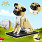 Kazi Dog Building Toy Set,Dogs Gift For Animal-Lovers,Ideas Golden Retriever Dog,Building Set For Girls And Boys,Creative Builda