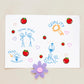 Linaye 2000 Count Apples Stickers For Kids, 24 Sheets Apple Shape Stickers For Teacher Reward Stickers, Cute Fruit Stickers Mini