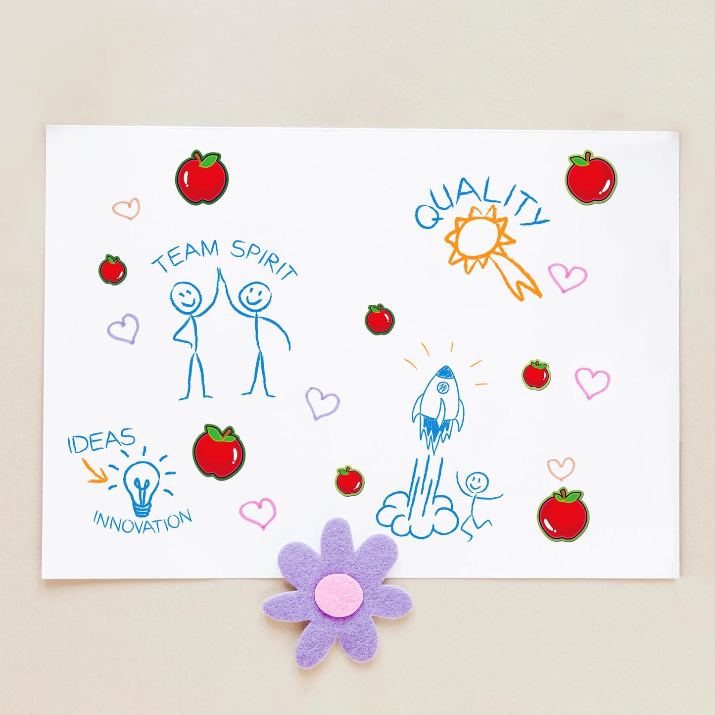 Linaye 2000 Count Apples Stickers For Kids, 24 Sheets Apple Shape Stickers For Teacher Reward Stickers, Cute Fruit Stickers Mini