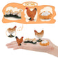 Life Cycle of Hen Figurines Toys Realistic Farm Animals Life Cycle Animals Set Preschool Animals Figures Eduactional Project Dio