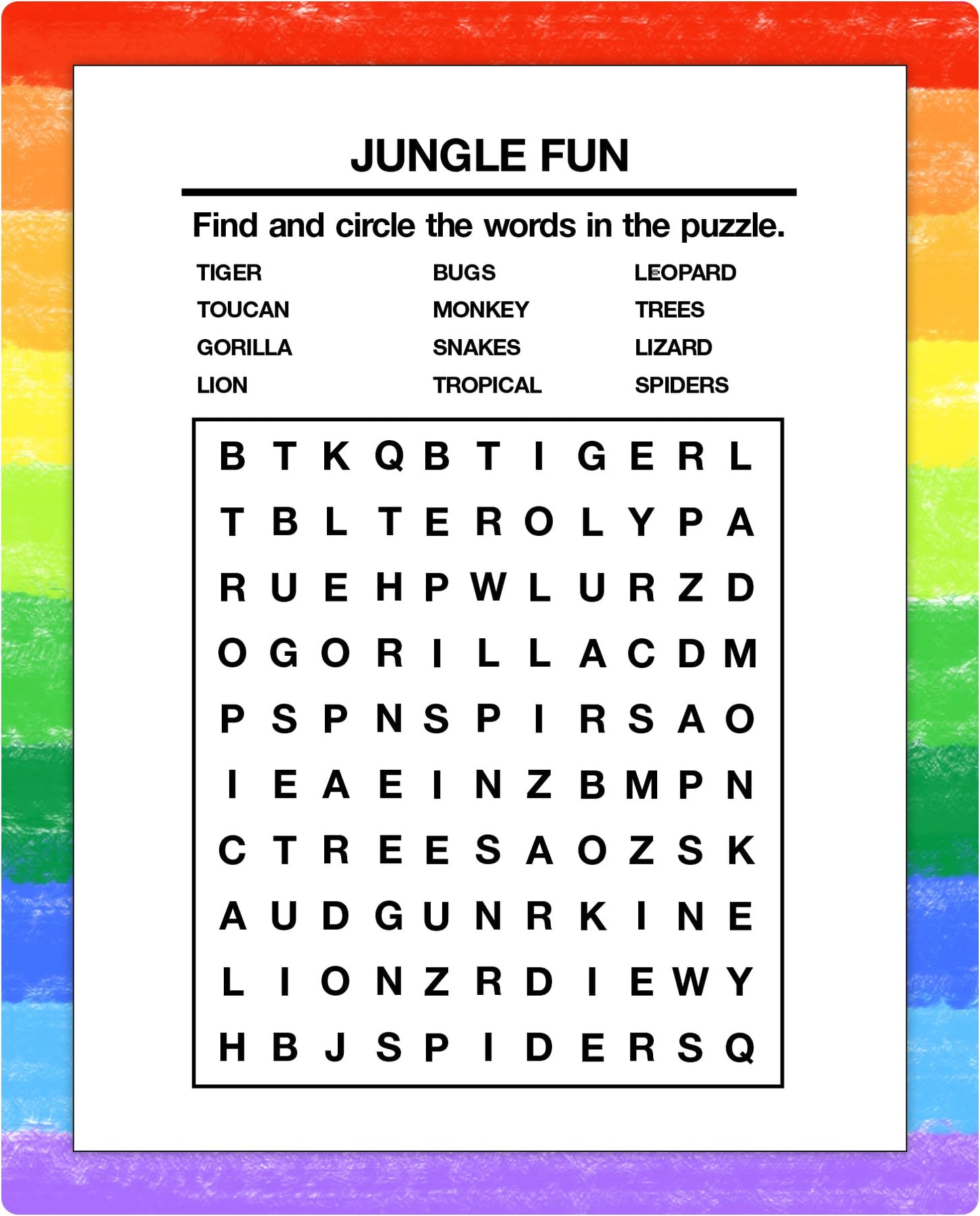 ZOCO - Word Search for Kids - Mini Activity Pads (50 Bulk Pack Without Crayons) - Party Favors, Goodie Bag Stuffers, Activities