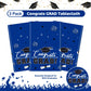 3 Pcs Graduation Tablecloth - Congrats Grad Table Cloth For Class Of 2024, Disposable Plastic Rectangle Grad Table Cover For Graduation Party Decorations 2024 And Party Supplies, 54 X 108 Inch (Blue)
