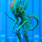 Hiya Toys Alien vs. Predator Thermal Vision Alien Warrior 1:18 Scale Figure, Multicolor, PVC, Model EMA0002