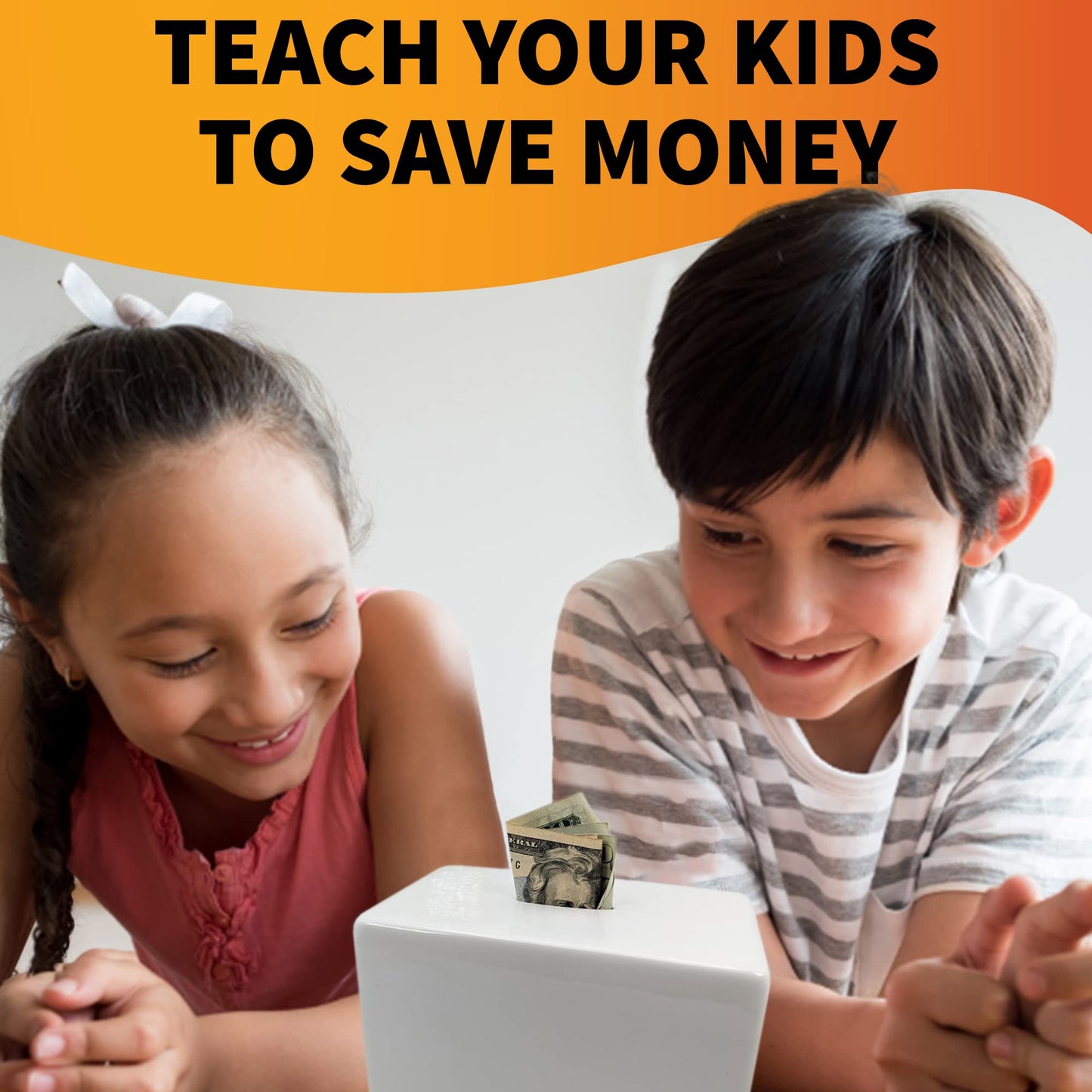 Mini Ceramic Piggy Bank For Adults And Kids - 2 Pack - Must Break To Access Money | Paint Your Own Piggy Bank For Girls, Boys, Teens - One Small Opening With No Hole, Money Saver Bank (Small)