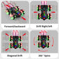 Zokugar Upgraded Gesture Sensing RC Stunt Car,360 Spins Double-Sided Hand Controlled RC Car Spray Watch Remote Control Car with