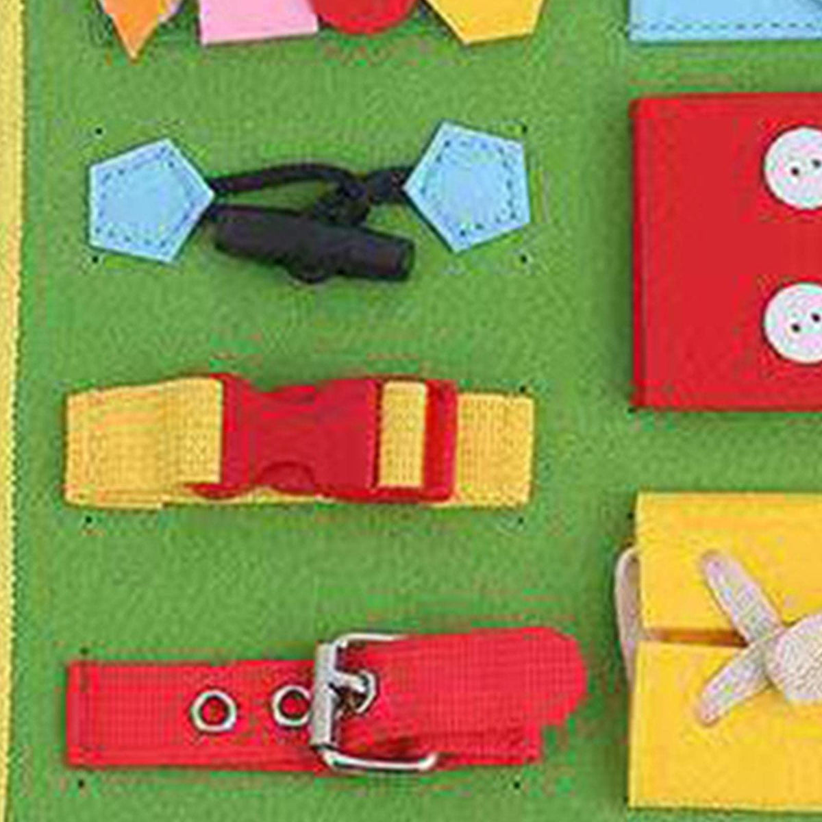 ATORSE Travel Busy Board Zipper Life Skills Special Needs Learning Airplane Car Toy|Toys & Hobbies | Educational | Other Educati