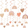 42 Pcs Rainbow Party Decorations Birthday Party Decorations Rainbow Theme Classroom Decor Wall Sunshine Streamers Rainbow Baby S