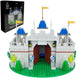 Usoway Medieval Knight Castle Building Blocks Set Comes with 12 Knights Figures Compatible with Lego Medieval Town Square Toys for mature-themed and Children Ages 6+  607016