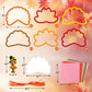 Ceiba Tree 24Pcs Thanksgiving Suncatcher Crafts for Kids Turkey Fall Craft with Turkey Cutouts and Tissue Paper Autumn DIY Windo