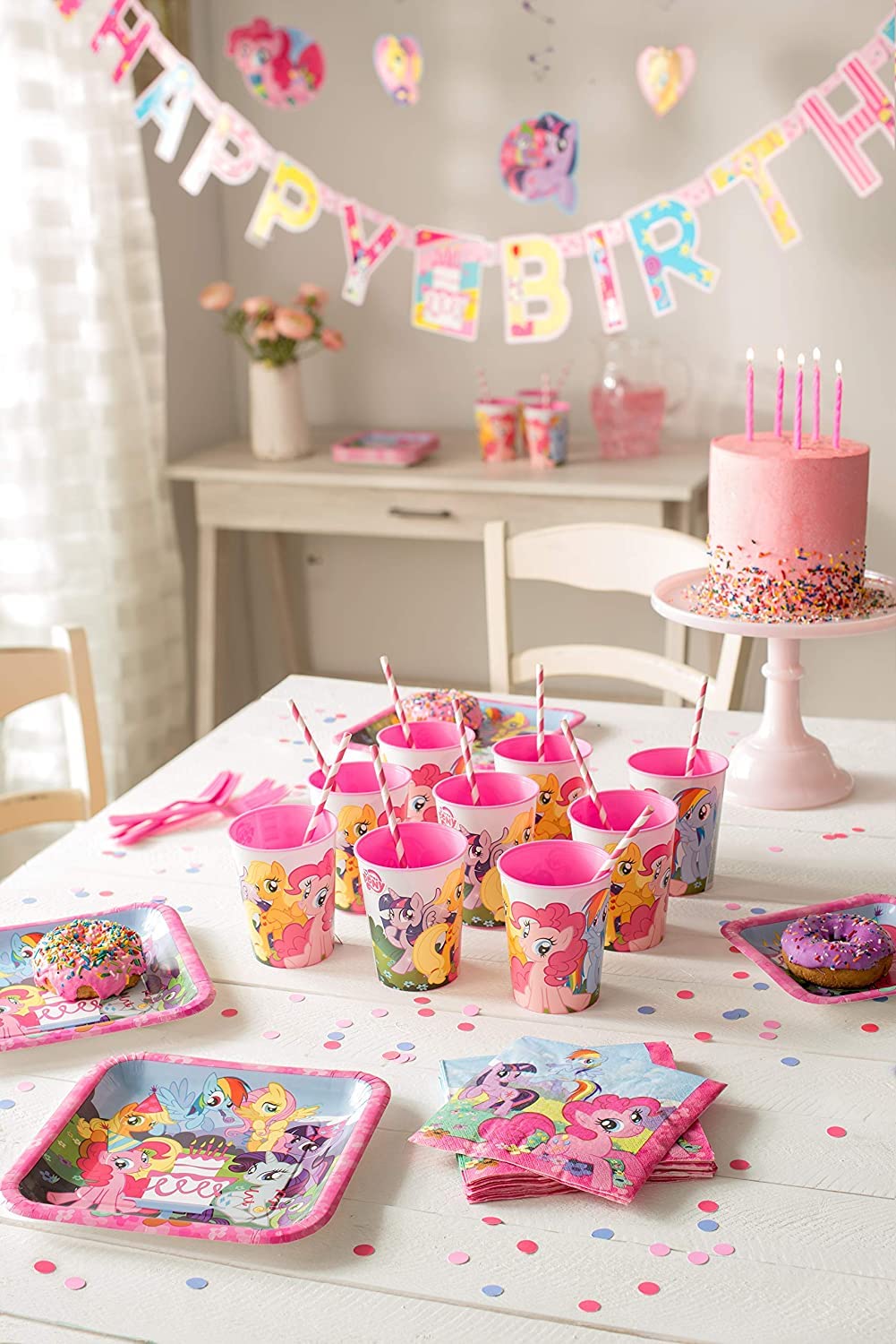 American Greetings My Little Pony Party Supplies, Paper Lunch Napkins (48-Count)