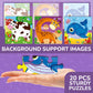 Quokka Sudoku Magnetic Puzzles For Toddlers 2-4 - 20 Pieces Sudoku Puzzles Games For Kids Ages 3-5 - Animal Car Activities Toy For Boys And Girls 4-6 Yo - Learning Magnet For Road Trip