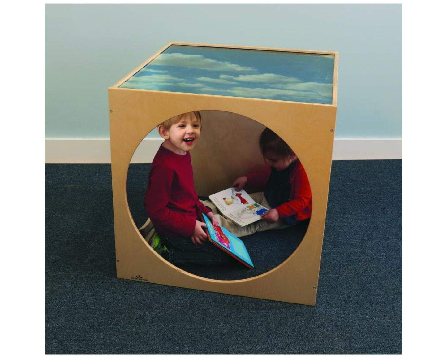Whitney Brothers WB0212: Acrylic Top Play House Cube, Natural UV