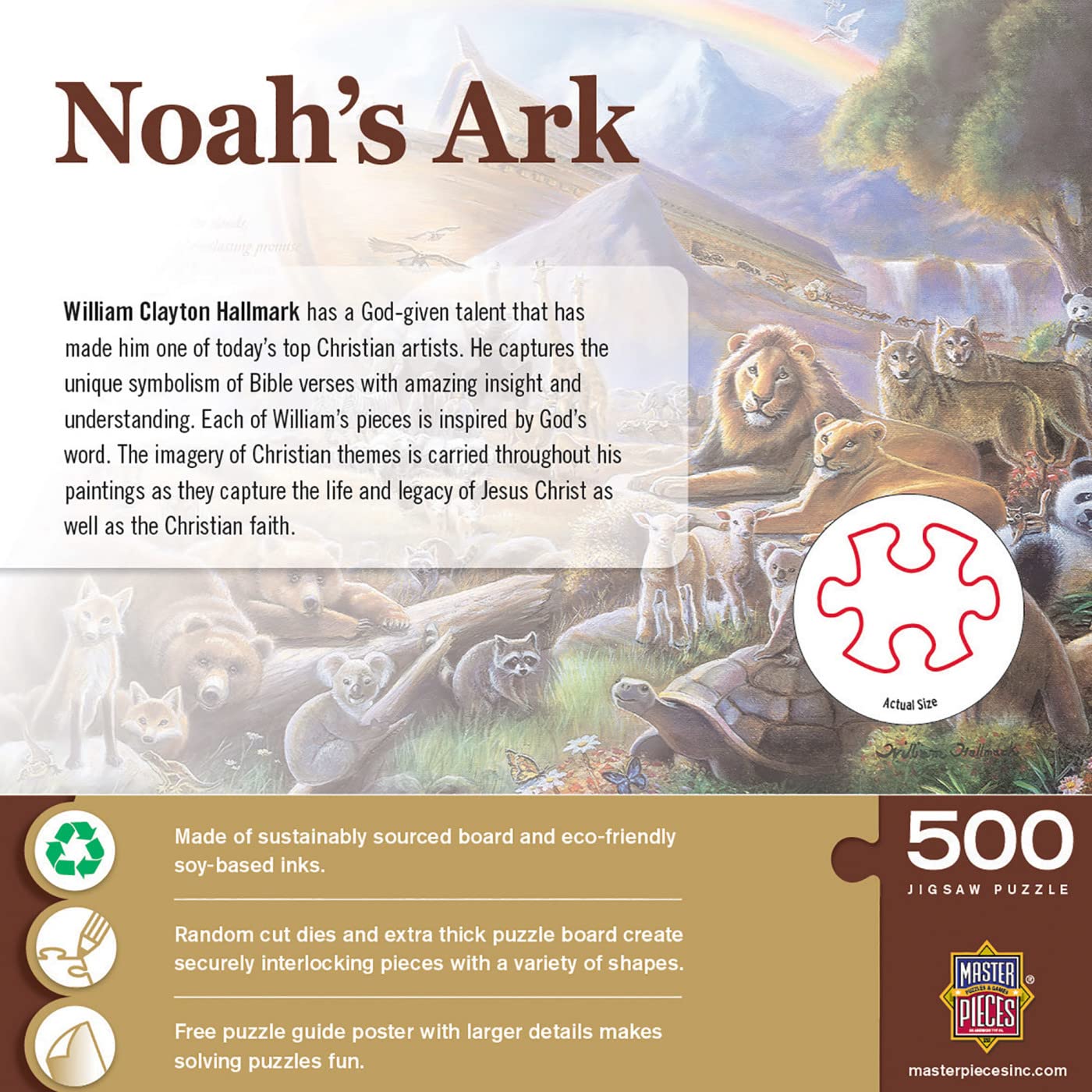 Noah'S Ark 550 Piece Jigsaw Puzzle