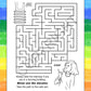 ZOCO - Fire Safety for Kids - Firefighter Coloring Books (25 Bulk Pack, with Crayons) - Fire Prevention Week Items - Birthday Pa