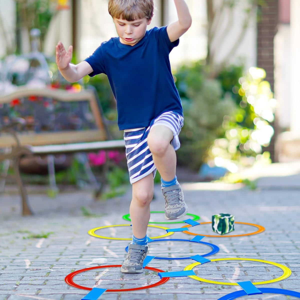 Intra Kids Toy Set For Kids | Early Learning Toy For Toddlers (Hopscotch)