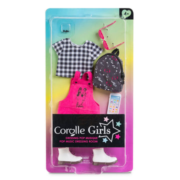 Corolle Girls Music & Fashion Dressing Room - Clothing And Accessories Set Girls Dolls