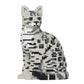 JEKCA Bengal Cat Building Blocks Set | 4-in-1 | Gray | Plastic | Model ST19BGC01-M02 | Age 14+