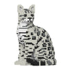 JEKCA Bengal Cat Building Blocks Set | 4-in-1 | Gray | Plastic | Model ST19BGC01-M02 | Age 14+