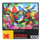 RoseArt 1000 Piece Jigsaw Puzzle - Kodak Premium Friendly Birds, Paper Material, Model 8700ZZY