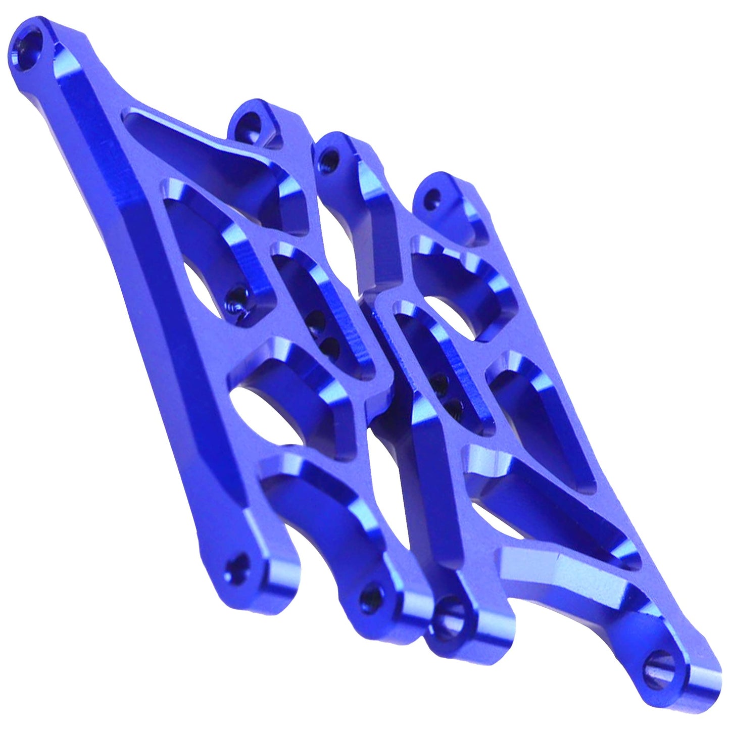 Vgoohobby Aluminum Suspension A-Arms Set w/Tie Bar Front Rear Upgrades Parts Compatible with 1/10 Traxxas Slash 2WD RC Car,Repla
