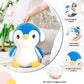 Mmguai 16'' Cute Big Penguin Blue Plush Cushions, Large Blue Penguin Plushies Toys,Stuffed Animals Penguins Gift For Girls, Boy,