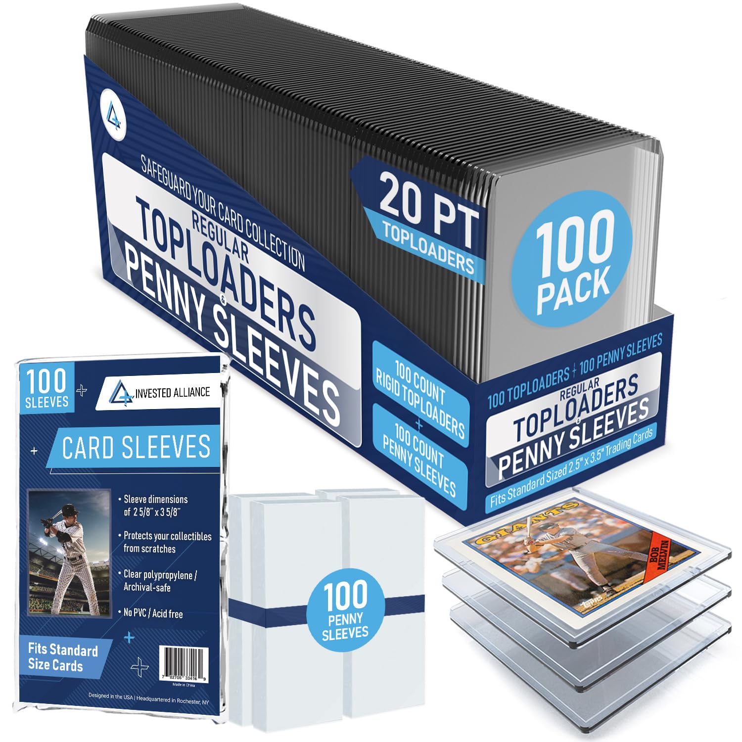 Regular 3X4 Rigid Top Loaders For Cards & Card Sleeves | Ultra Trading, Baseball, Sports & Hard Plastic Protectors, Mtg Toploade