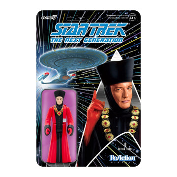 Super7 Star Trek: The Next Generation Q - 3.75' Star Trek Action Figure Classic Tv Show Collectibles And Retro Toys