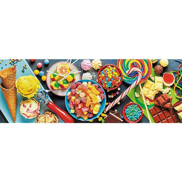 Trefl 1000 Piece Panorama Jigsaw Puzzles  Sweet Delights  Multicolor