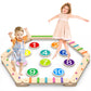 Haftkd Complete Indoor Play Set With Wooden Balance Beam - Balance Board, Wooden Activity Discs - Safe And Creative Active Play