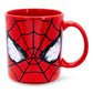 Marvel Comics Spider-Man Classic Mask Ceramic Mug  Holds 20 Ounces