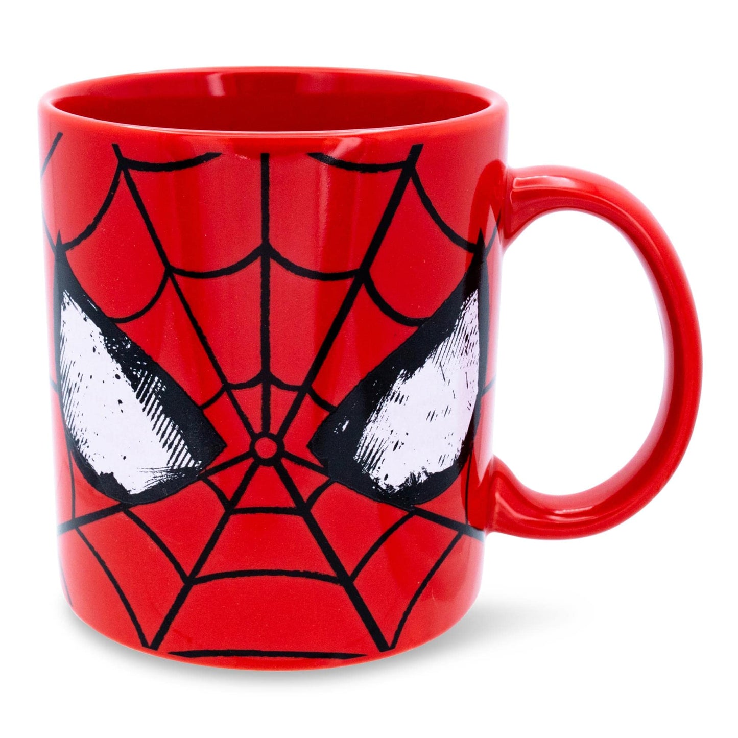 Marvel Comics Spider-Man Classic Mask Ceramic Mug  Holds 20 Ounces