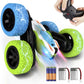 REAPP Remote Control Car, RC Cars for Kids 2.4Ghz Stunt Car with Headlights 360 Degree Rotation 4WD Car Toys Gifts for Boys Girl