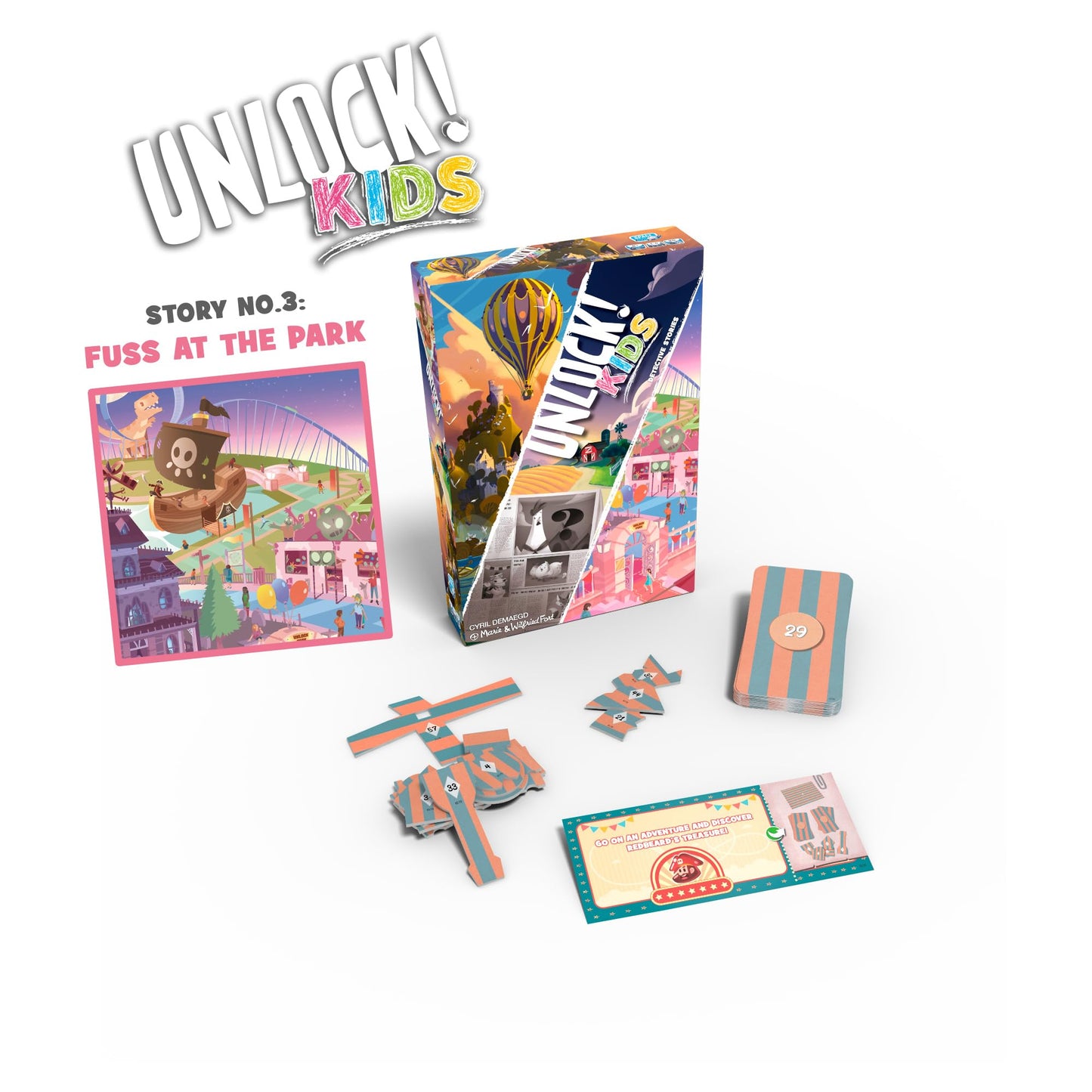Unlock! Kids Board Game | Escape Room Game For Kids And Adults | Ages 6+ | 1-4 Players | Average Playtime 20-60 Minutes | Made B