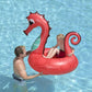 Poolmaster 48-Inch Inflatable Swimming Pool Party Float, Seahorse, Coral