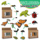 Montessori Life Cycle Learning & Education Toys - Plastic Insect Ladybug, Monarch Butterfly, And Tadpole-To-Frog Kit For Kids, P