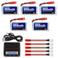 URGENEX 3.7V Lipo Battery 850mah Rechargeable Lipo with JST Plug X5 Charger for MJX Syma Holy Stone Sky Viper RC Quadcopter Dron