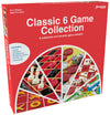 Pressman Classic 6 Game Collection - Multicolor Cardstock Family Games, Model 101001