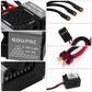 Gouprc Upgrade Gen-2 60A Brushless Esc Electric Speed Controller Combo With Bl3655 3900Kv Brushless Motor Shaft 3.175Mm Diameter