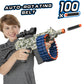 Electric Automatic Toy, Jakmean Toy Blaster With 30 Dart Clips And 100 Foam Darts, Outdoor Shooting Games Toys For 6-12 Year Old Boys & Girls Adults, Gifts For Birthday Xmas, Green